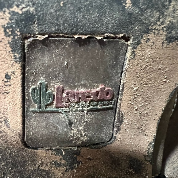 Laredo kids size 10 Western Cowboy Boots with Embroidery, GUC, rodeo, horses - Picture 6 of 7